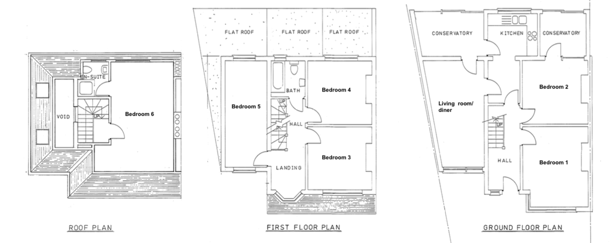 Floorplans For Rusper Road, Wood Green