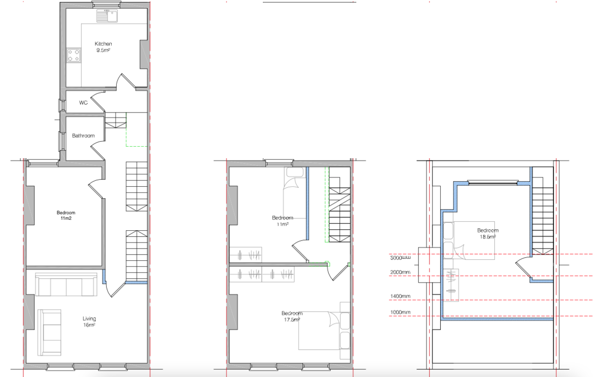 Floorplans For Green Lanes, Haringey