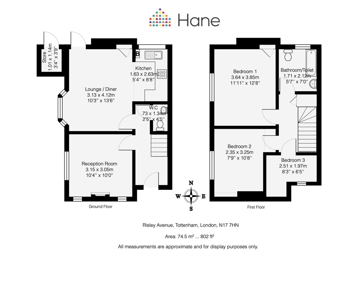 Floorplans For Risley Avenue, Tower Gardens