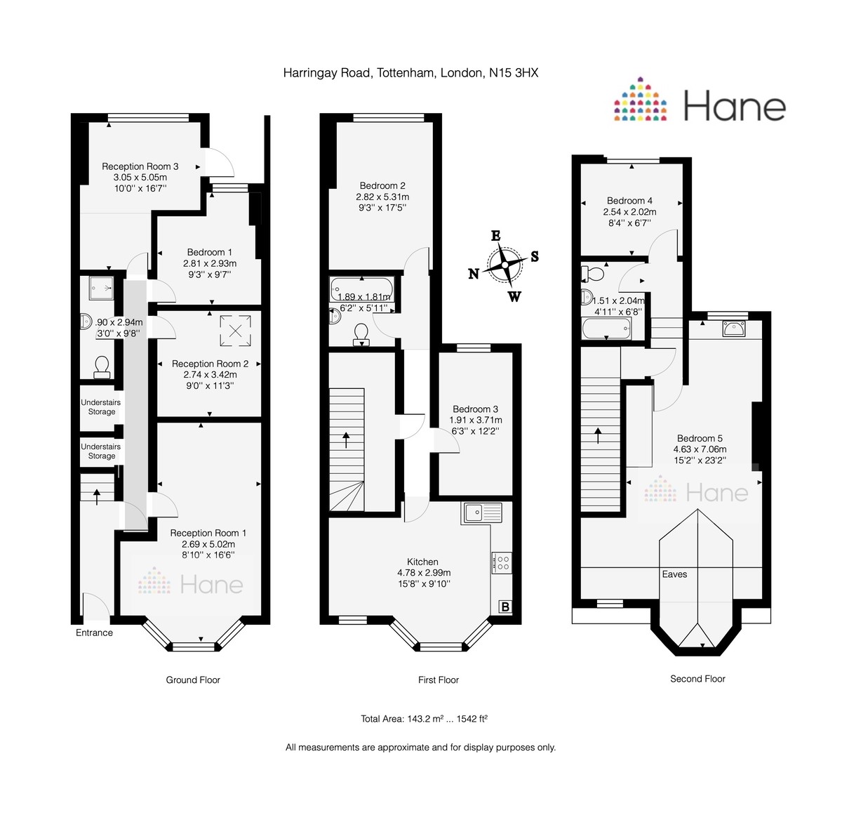 Floorplans For Harringay Road, Harringey
