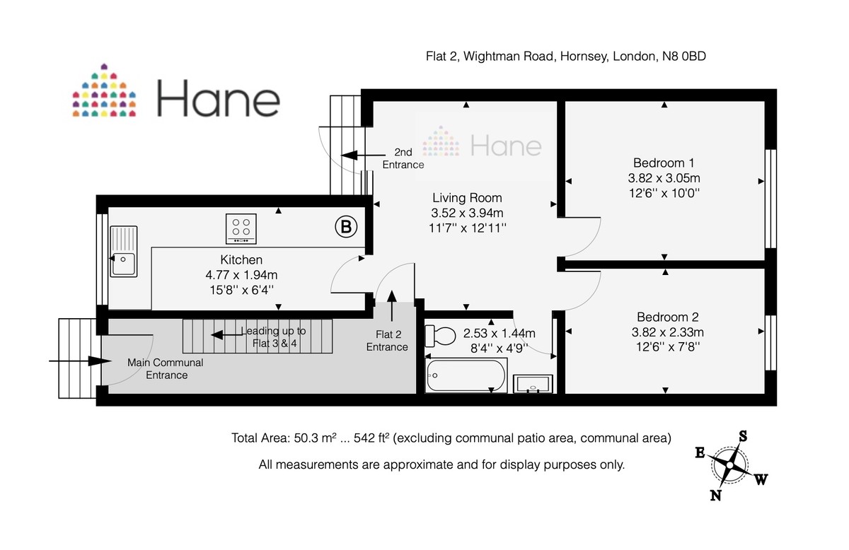 Floorplans For Wightman Road, Haringey