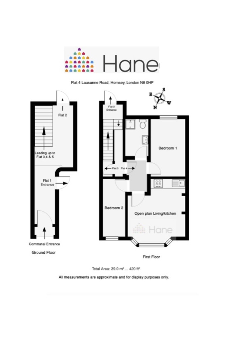 Floorplans For Lausanne Road, Haringey