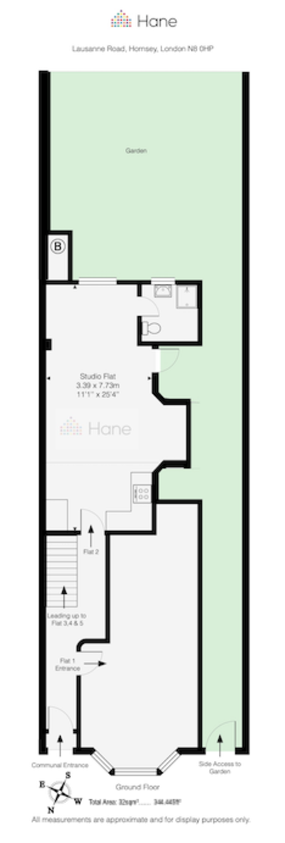 Floorplans For Lausanne Road, Haringey