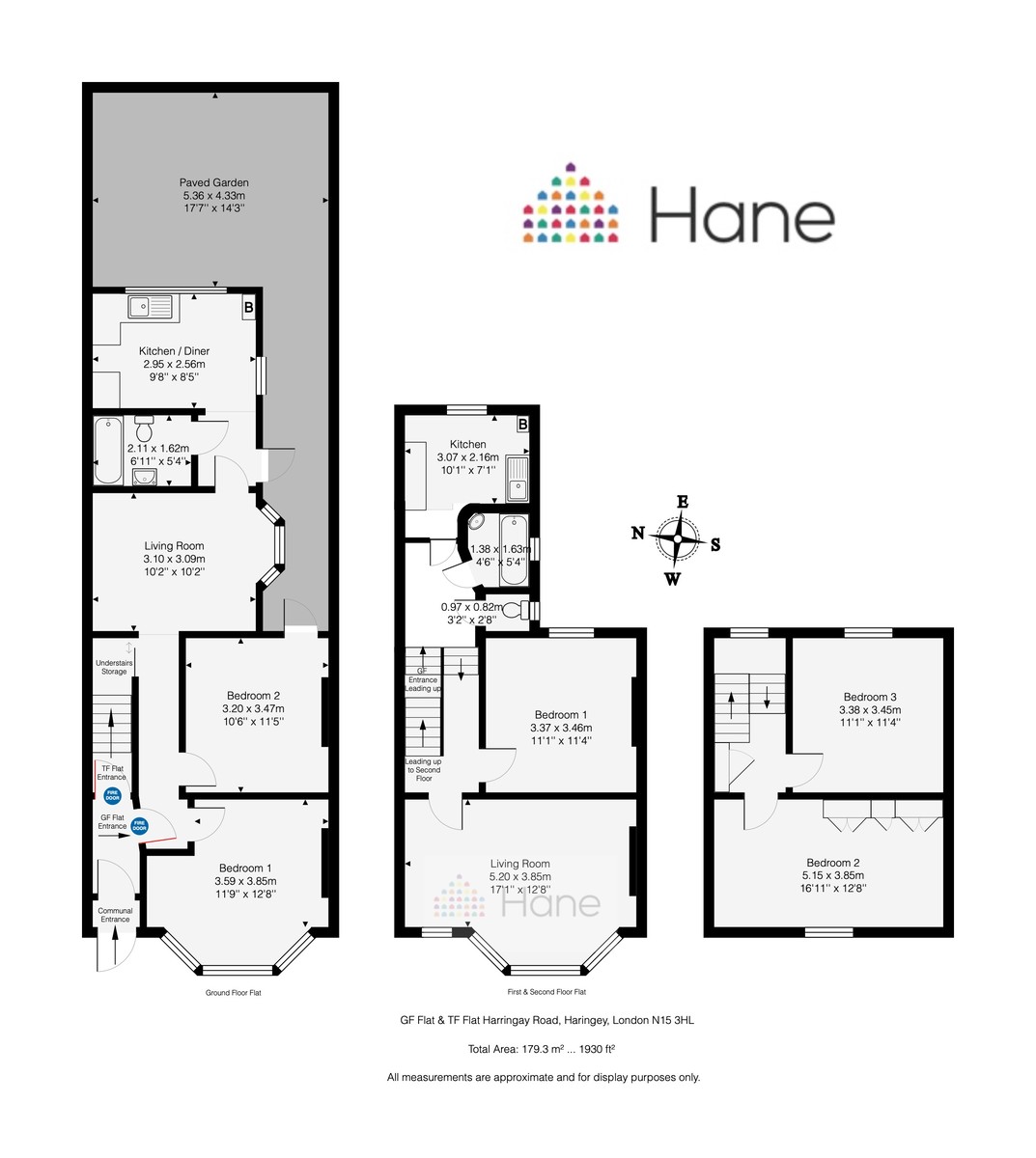 Floorplans For Harringay Road, Haringey