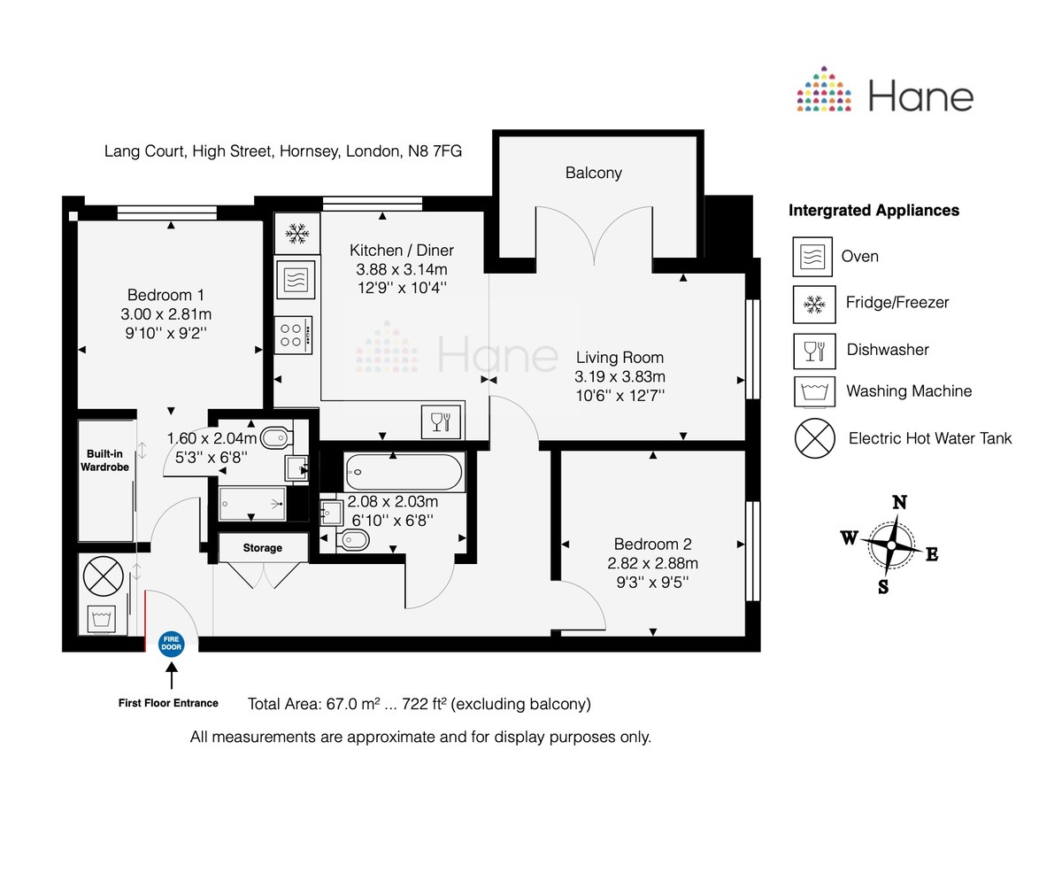 Floorplans For Smithfield Square, Hornsey